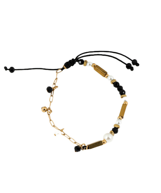 Handmade steel bracelet 04000258-02