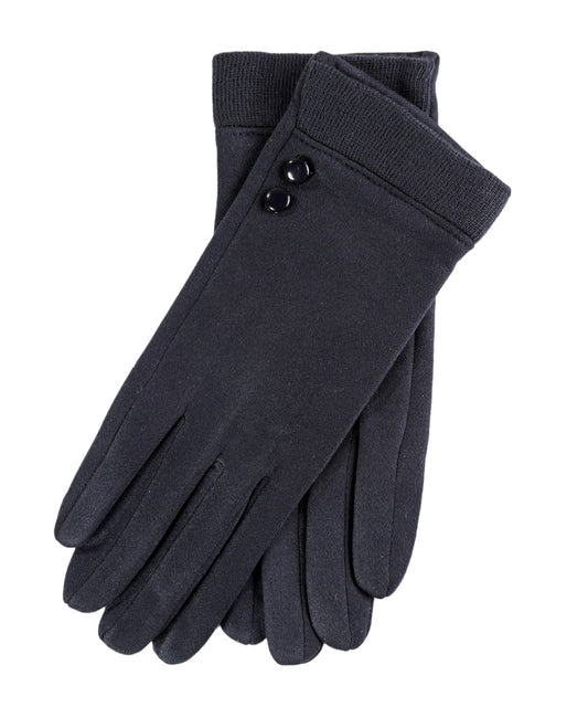 Plain Gloves With Details 08000139-10