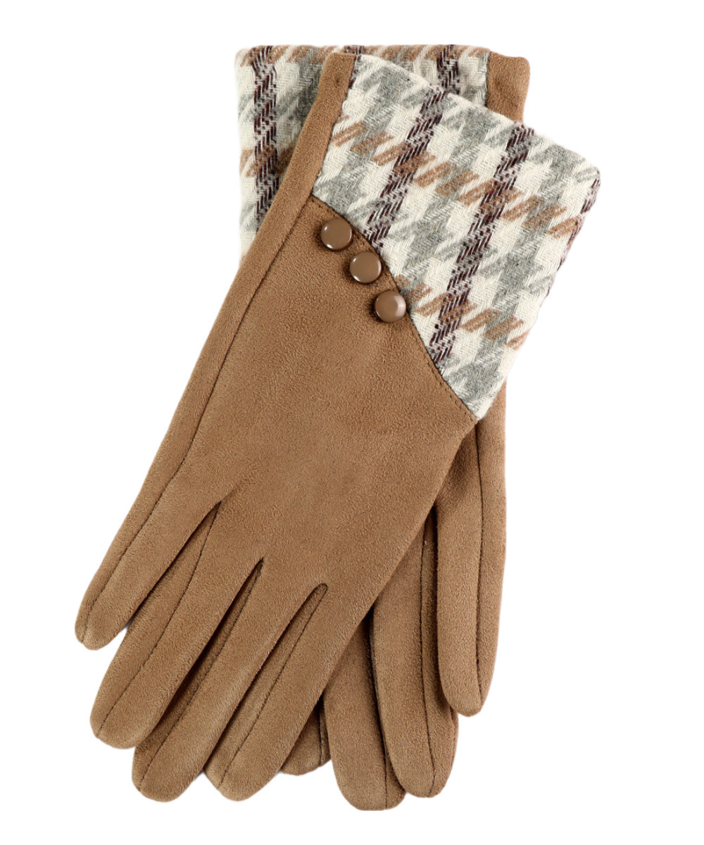 Checked Gloves Details