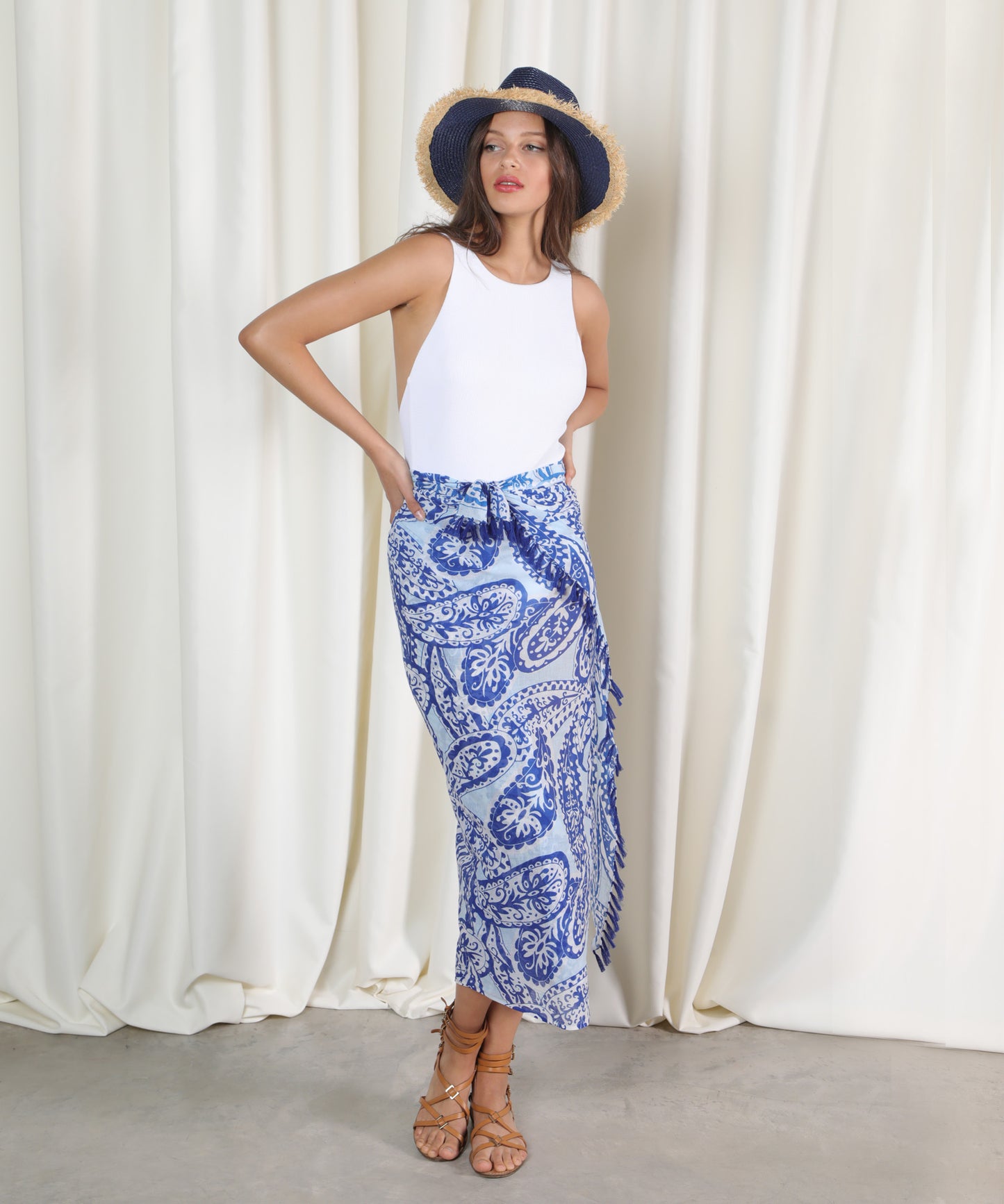 Cleo Scarf-Pareo