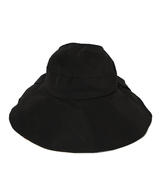 Black Cotton Hat