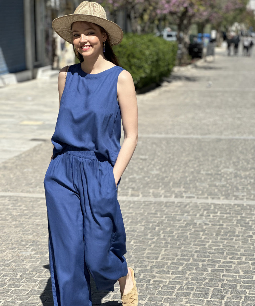Beige Straw Hat