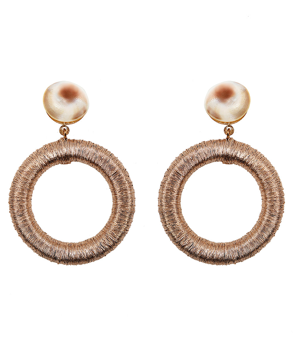 STEPHANIE EARRINGS - 80000630-43 - BRONZE
