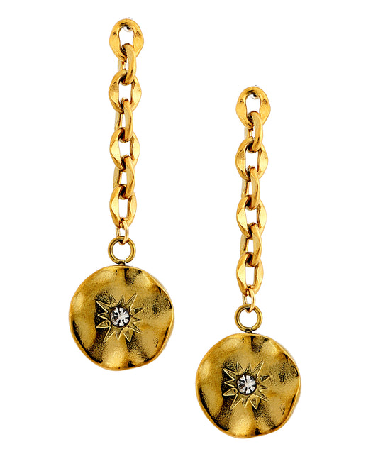 Arete earrings