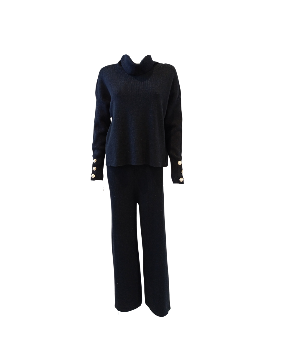 Co-ord set 93000443-02 - ΜΑΥΡΟ
