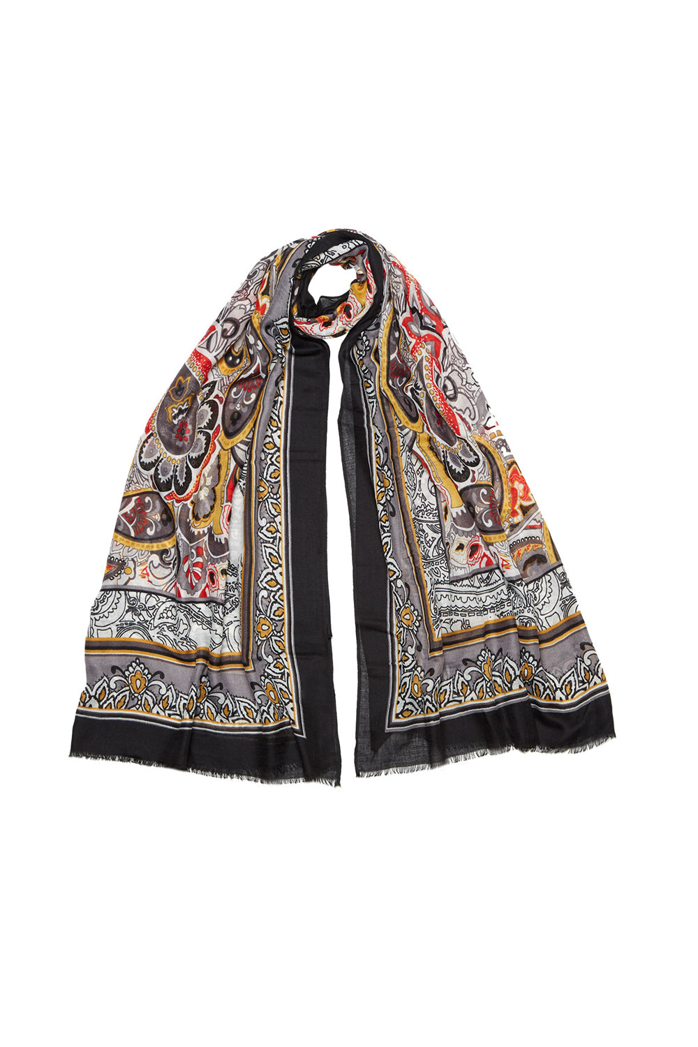 Printed Scarf 26000442-02