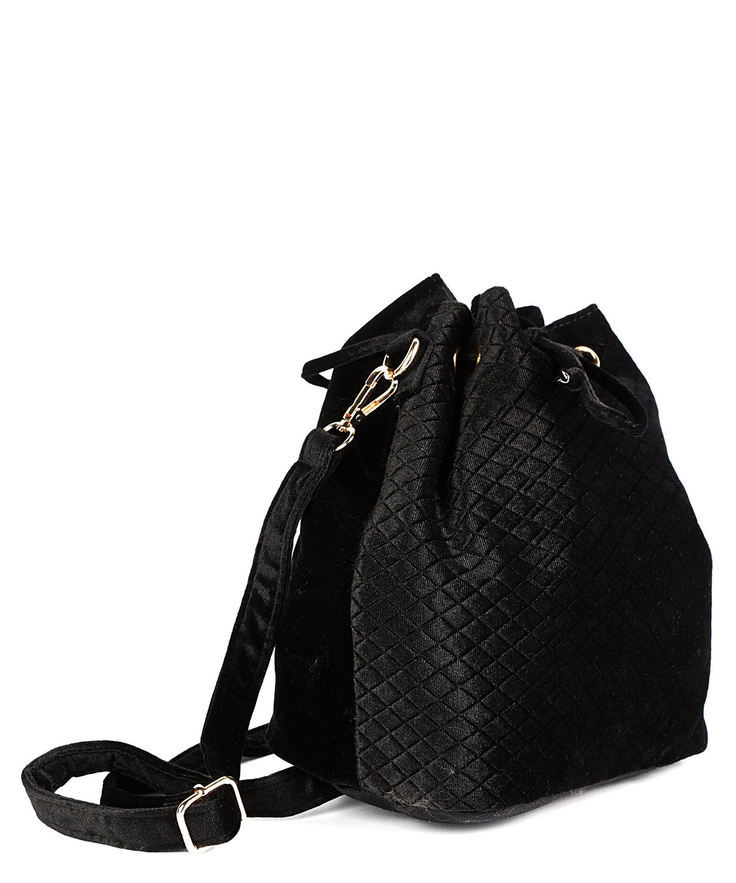 VELVET BAG - 74000247-02 - BLACK