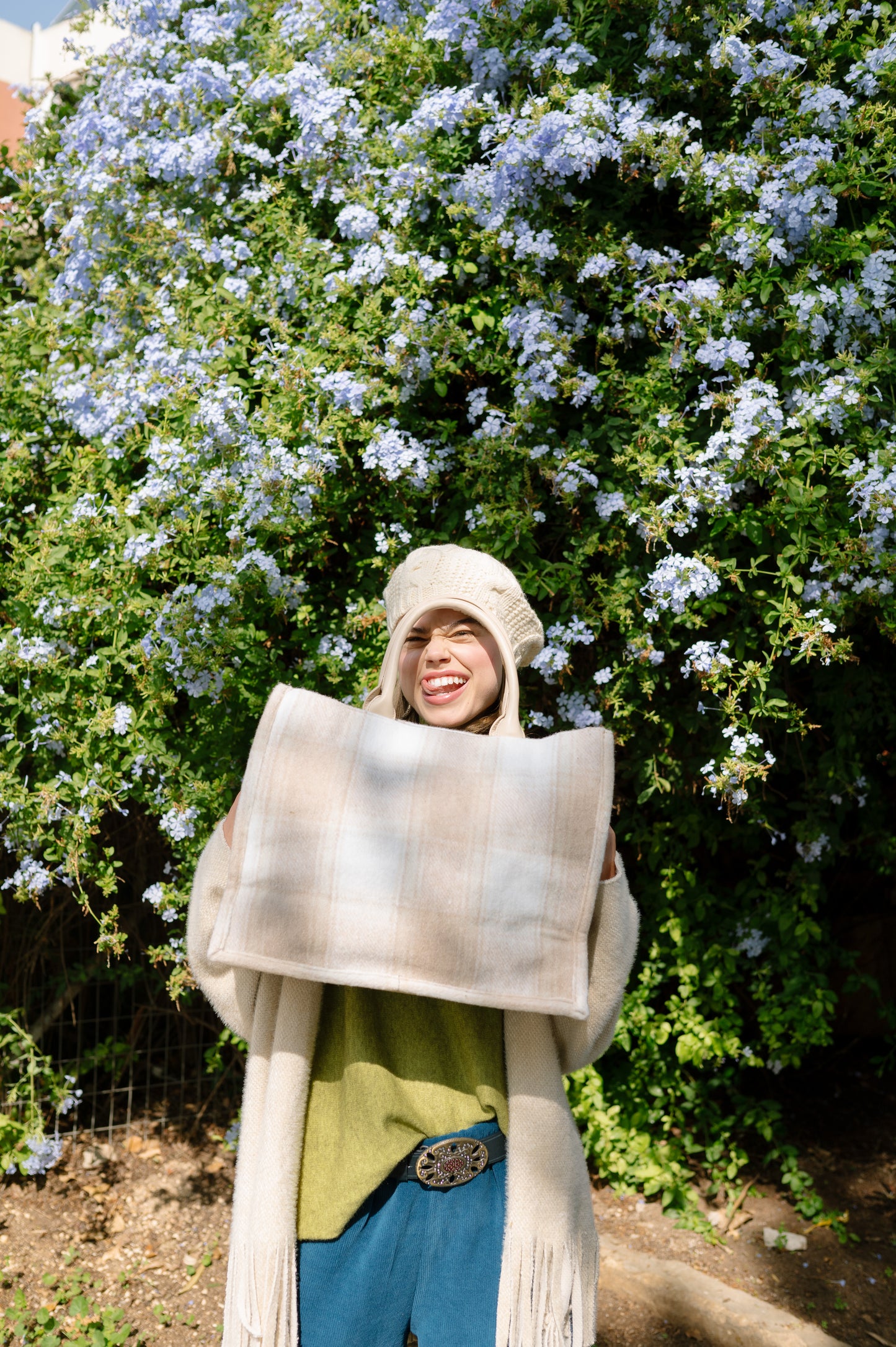 Καρό Tote Bag