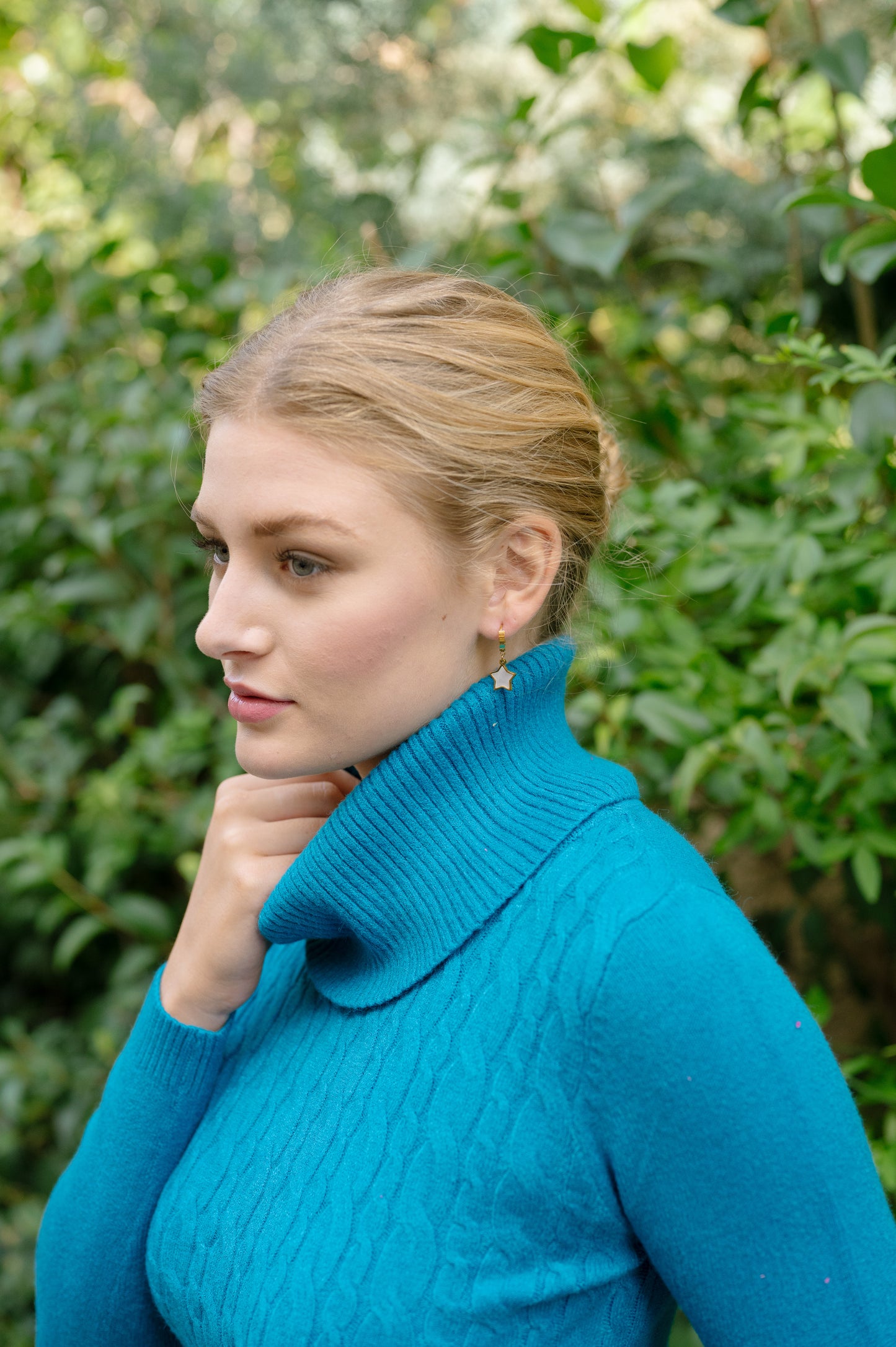 High Neck Blouse