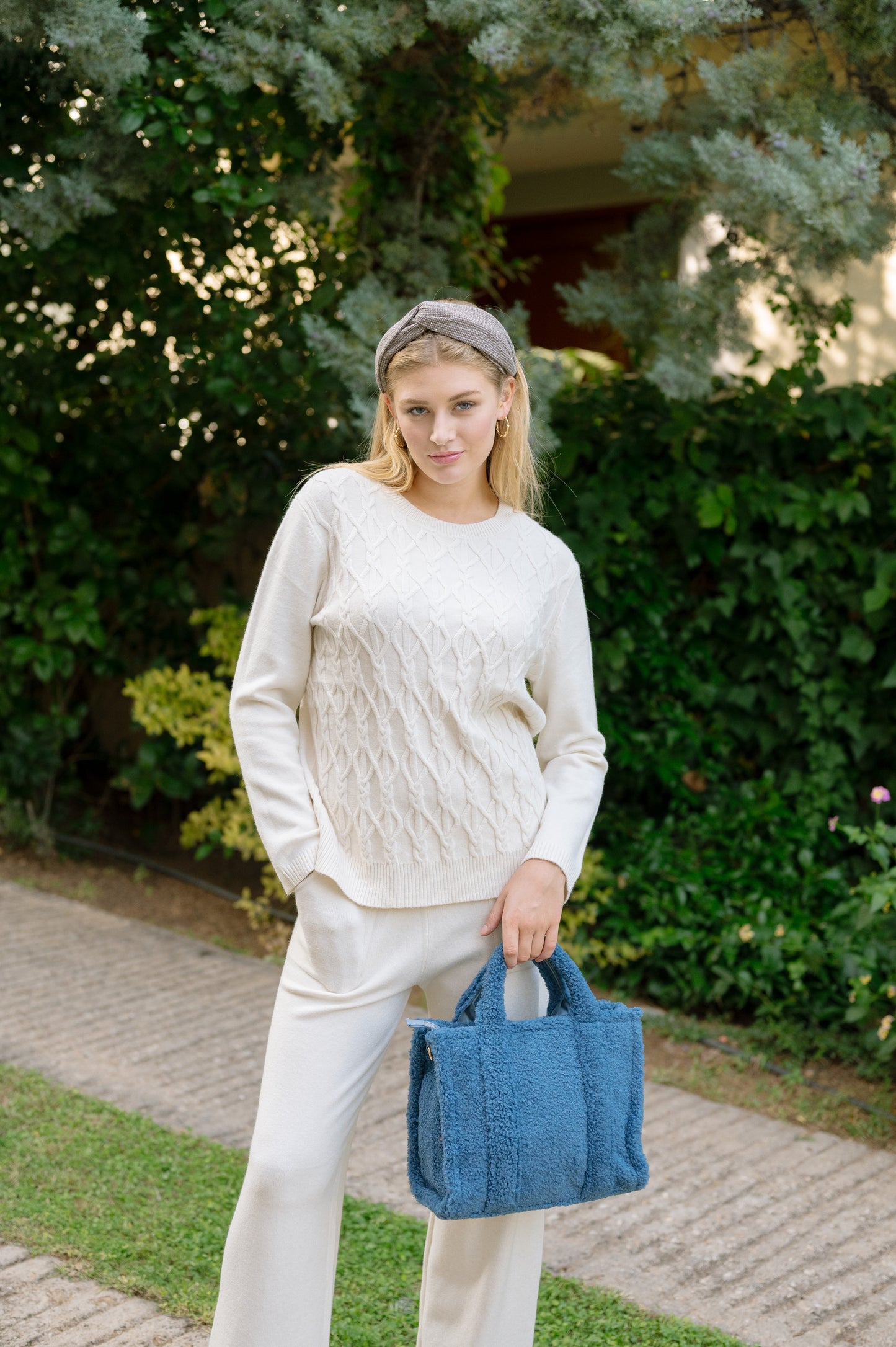 Tote Bag with Fur 95001461-10