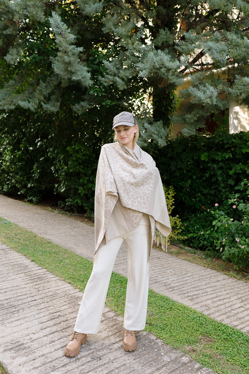 Knitted Poncho
