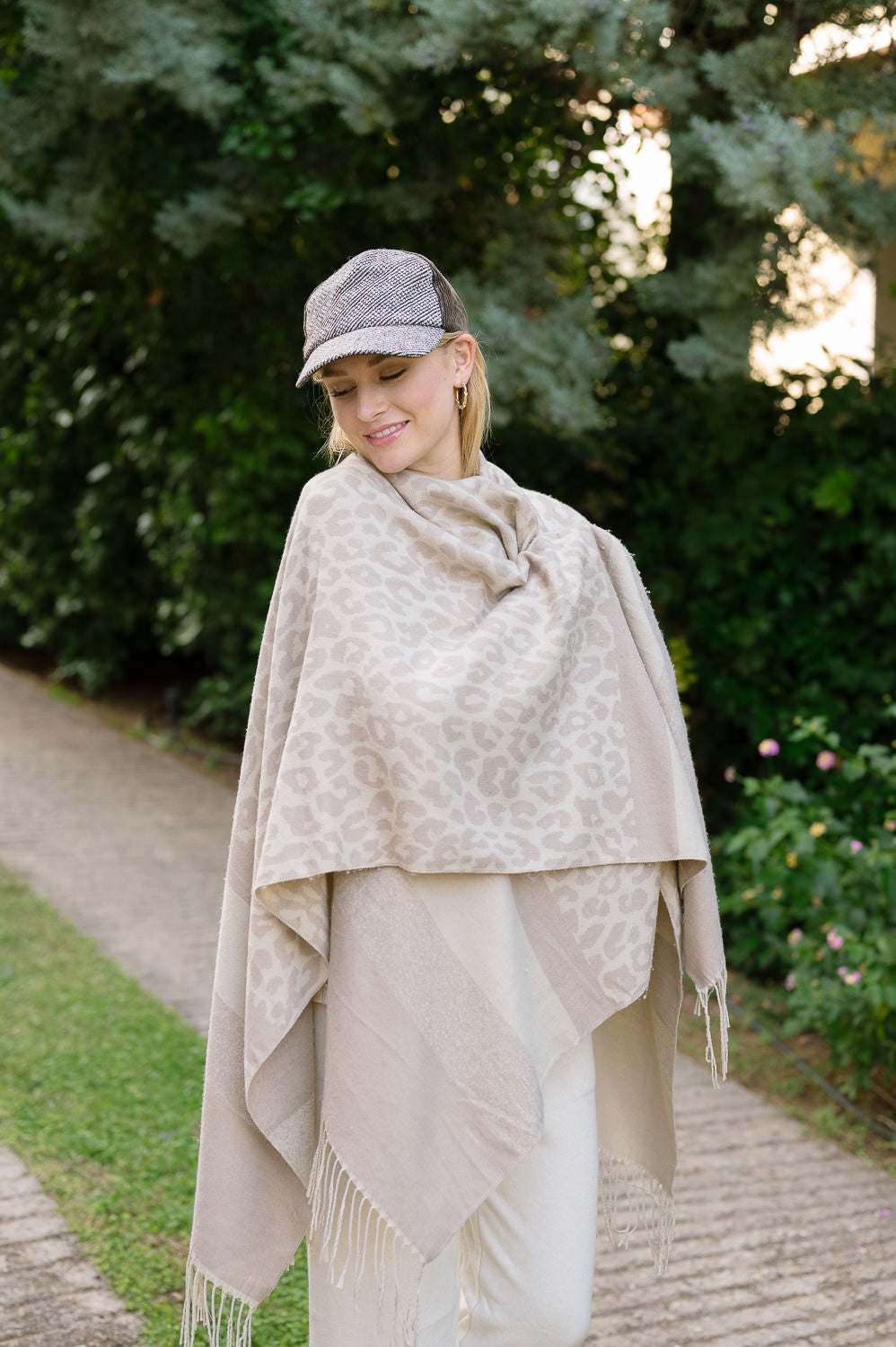 Knitted Poncho