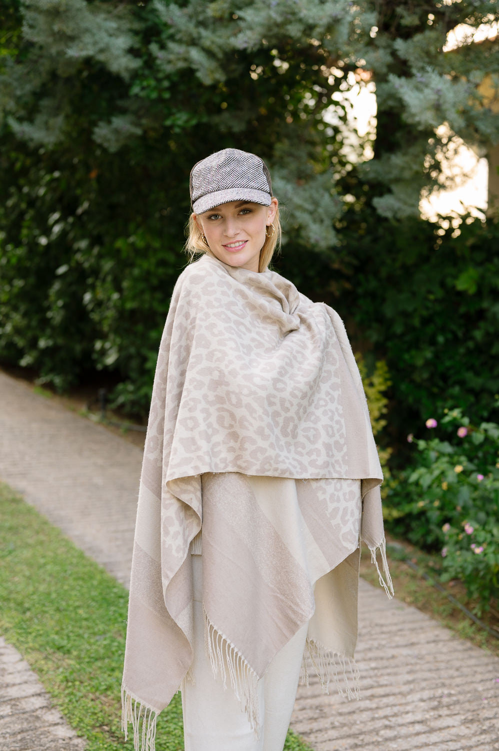 Knitted Poncho