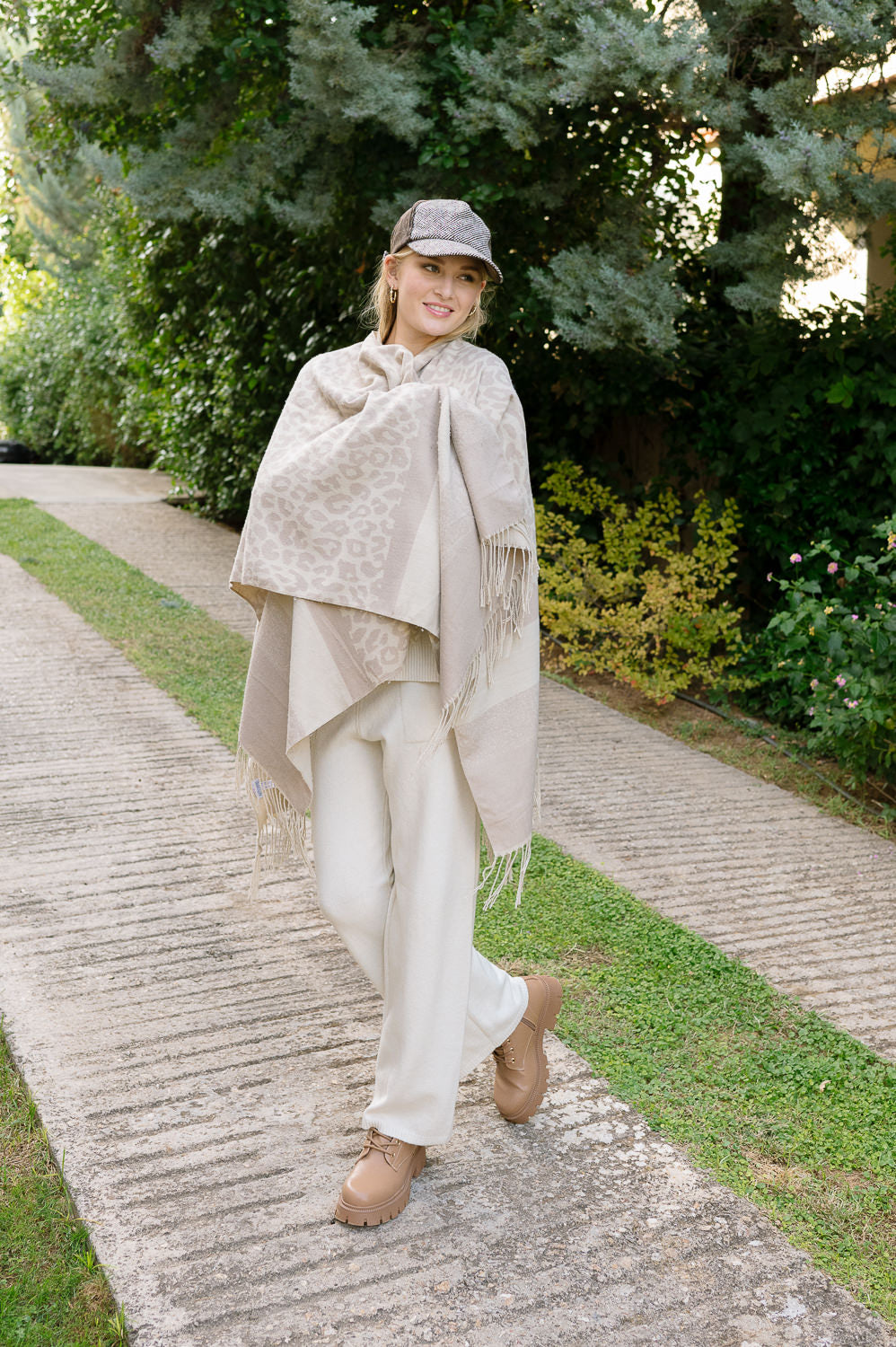 Knitted Poncho
