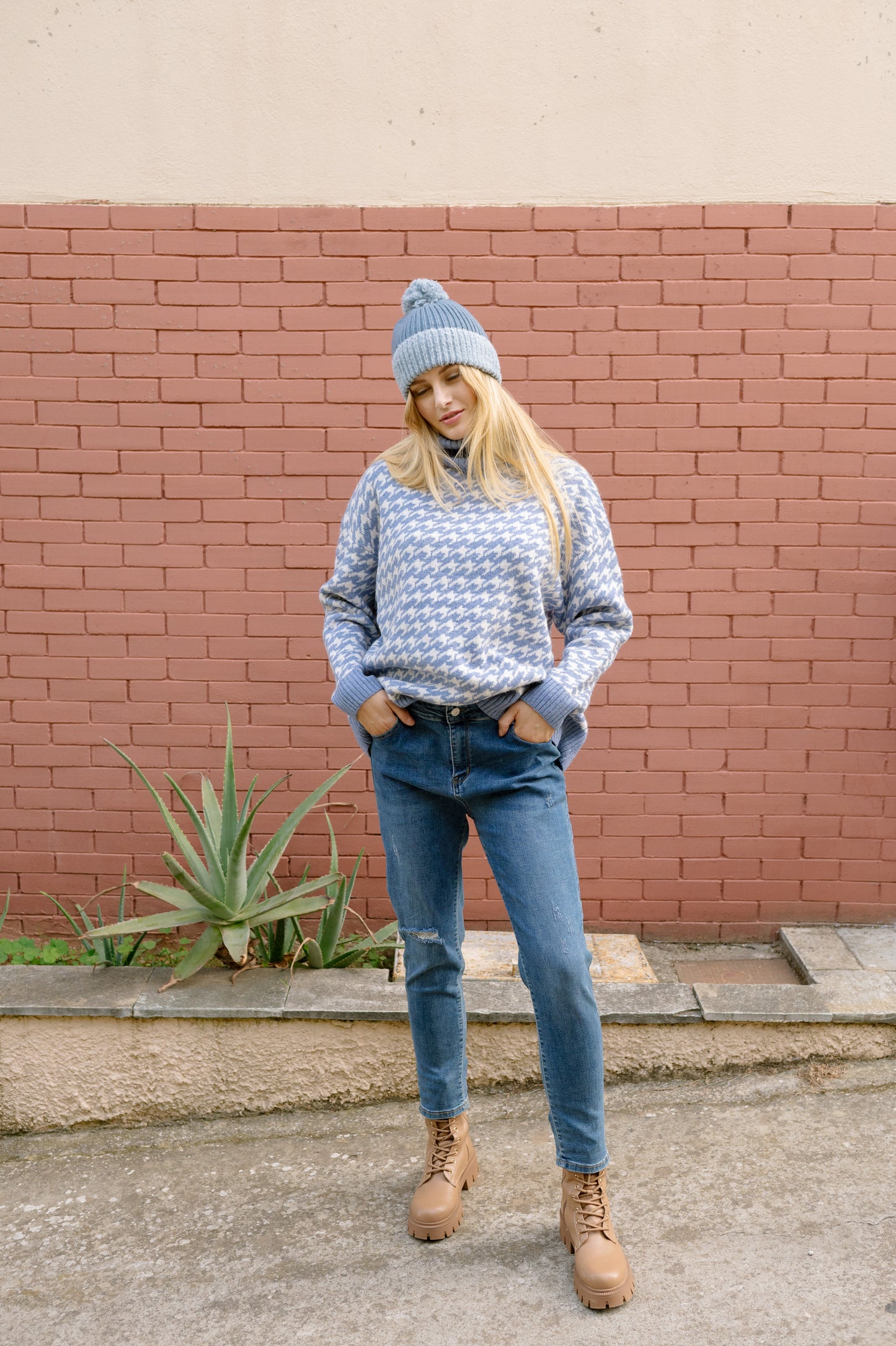 Blue Stretch Jeans
