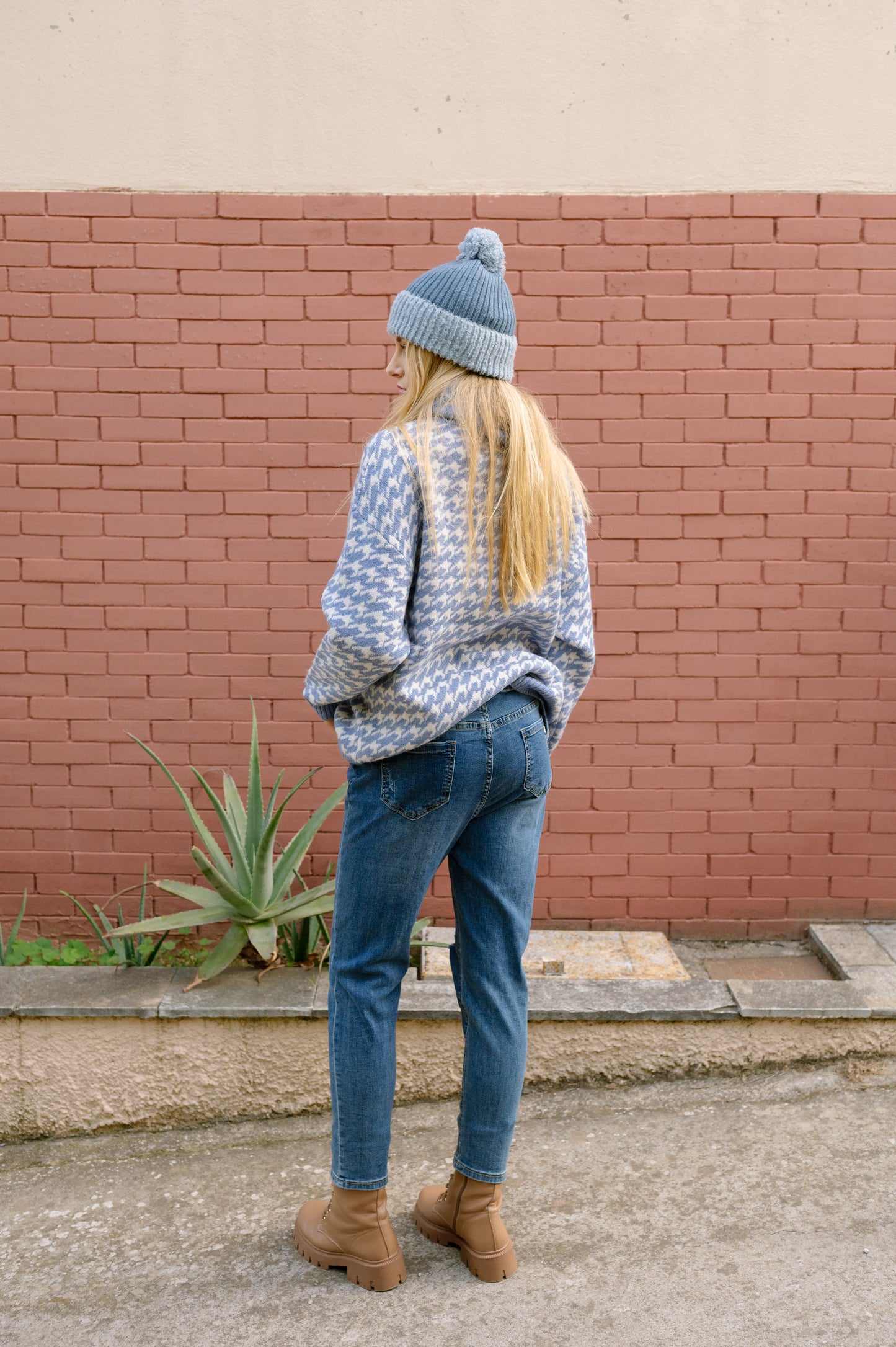 Blue Stretch Jeans