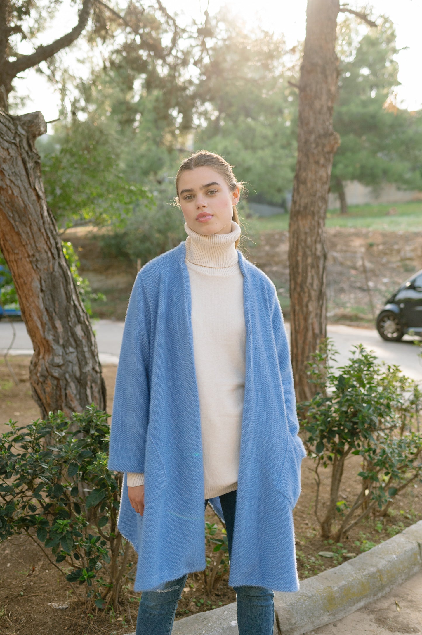 Mohair type cardigan