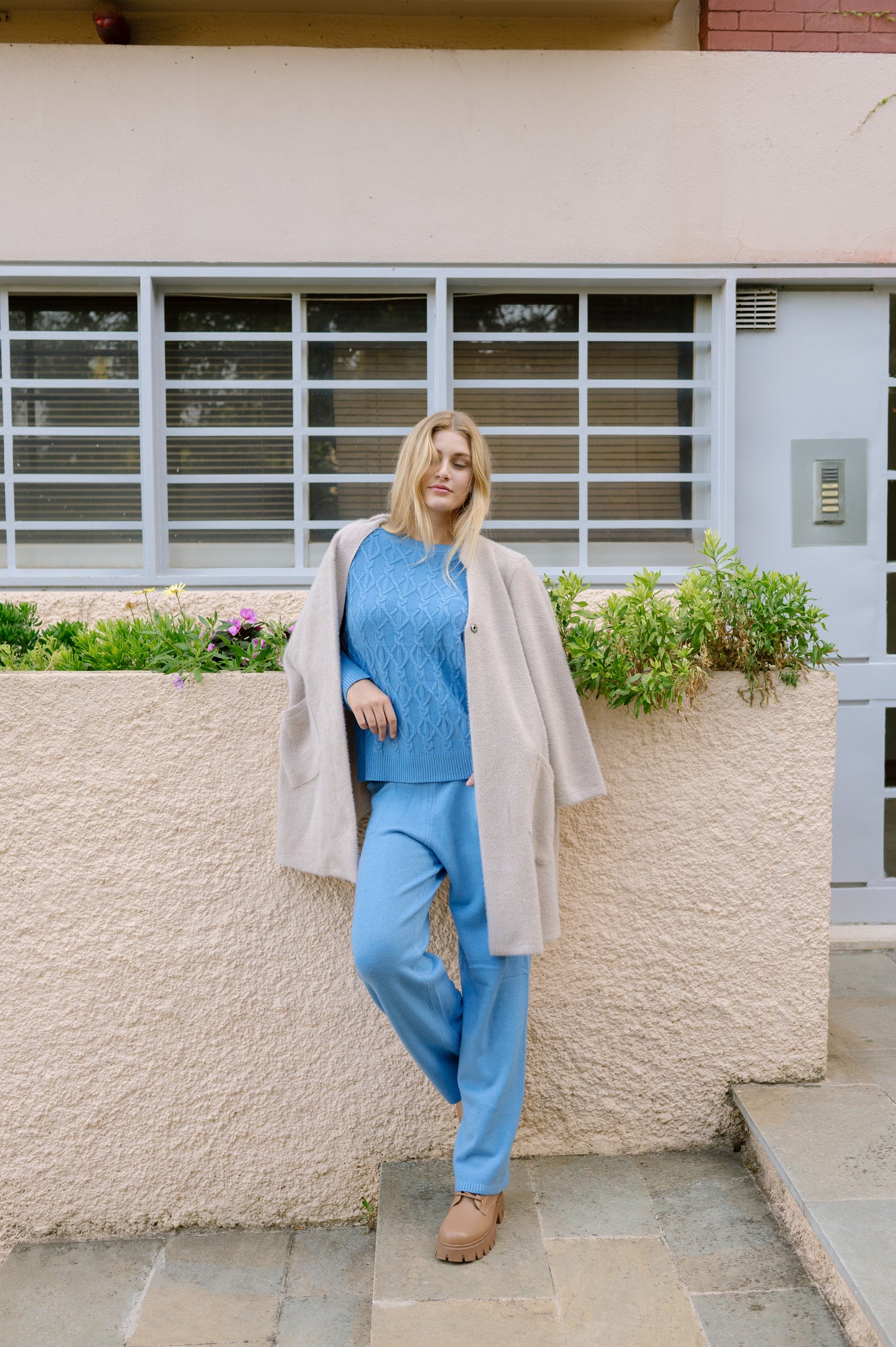 Mohair type cardigan