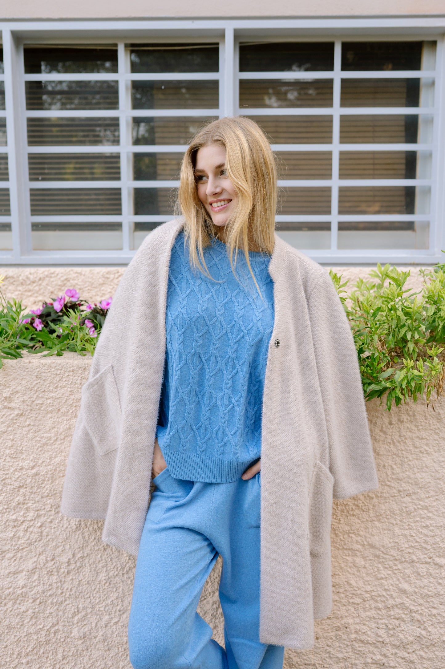 Knitted Sweater and Pants Set