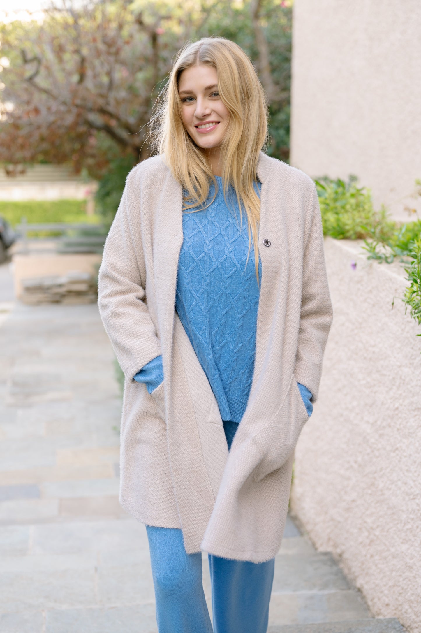 Knitted Sweater and Pants Set