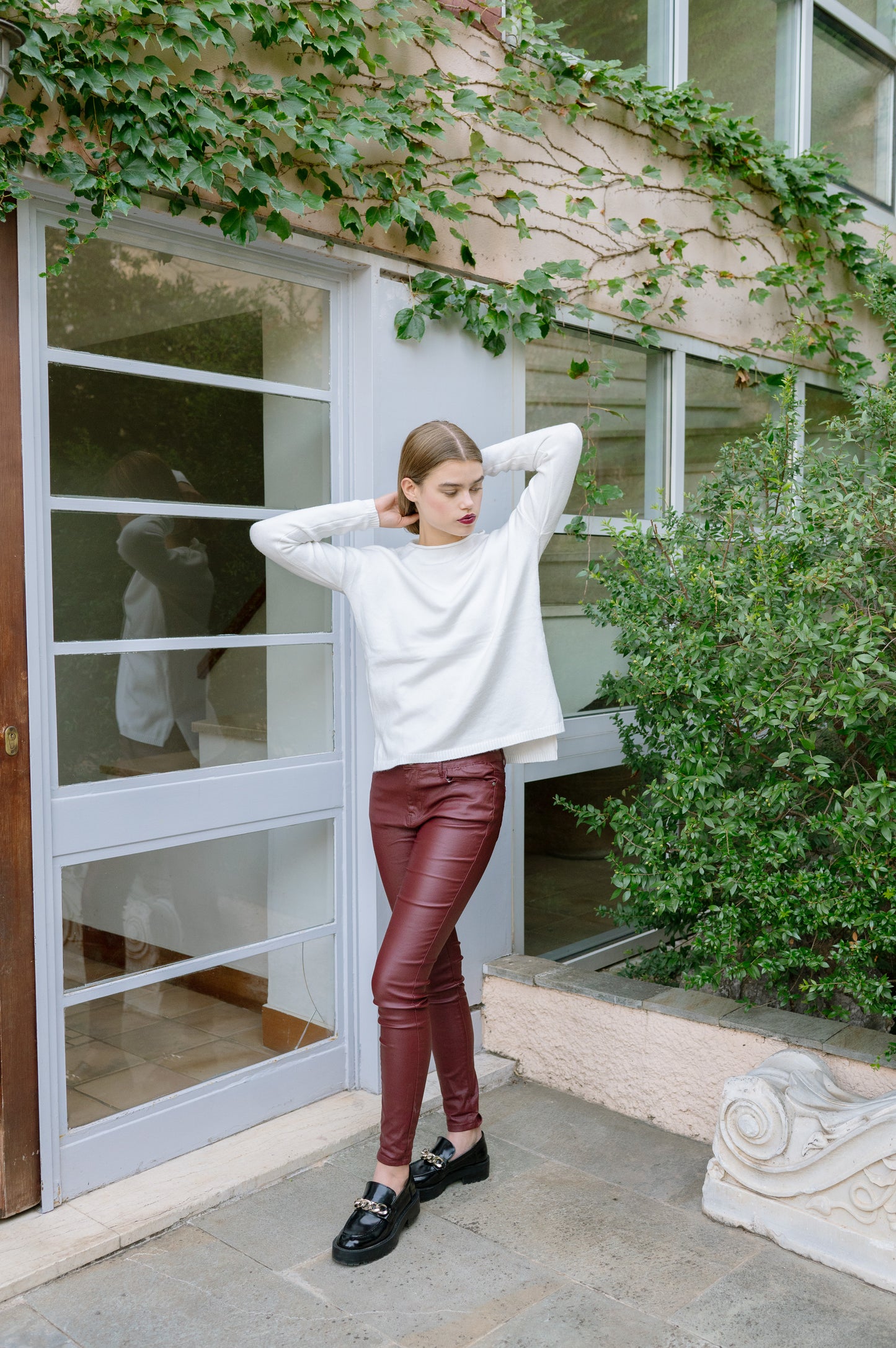 Knitted blouse