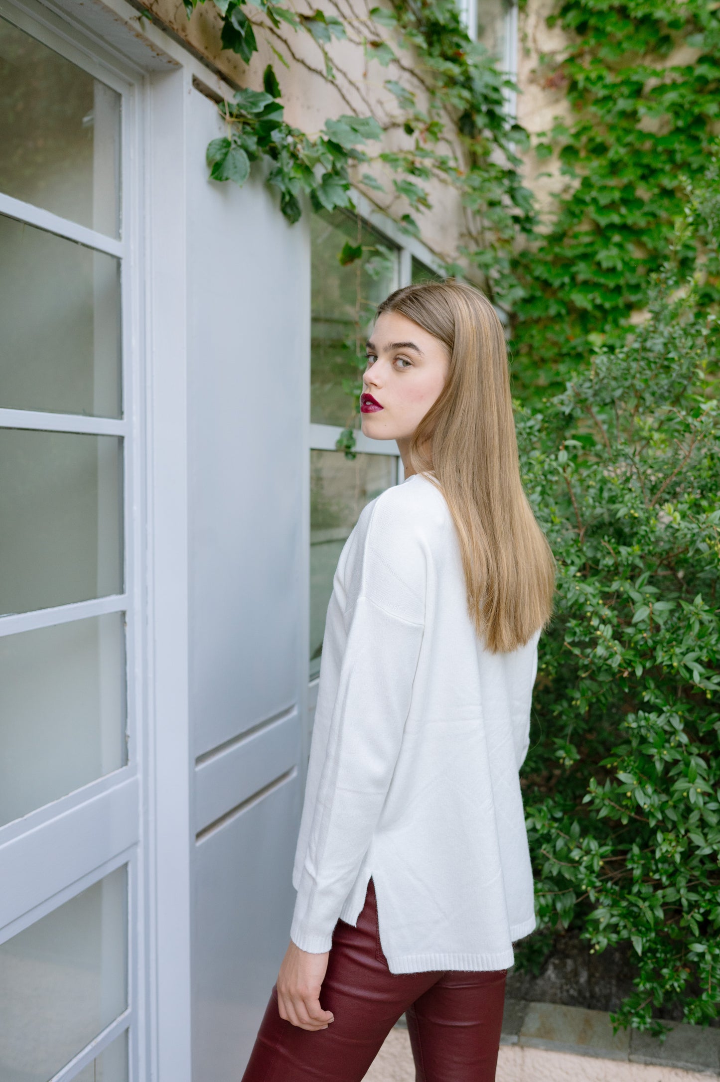 Knitted blouse