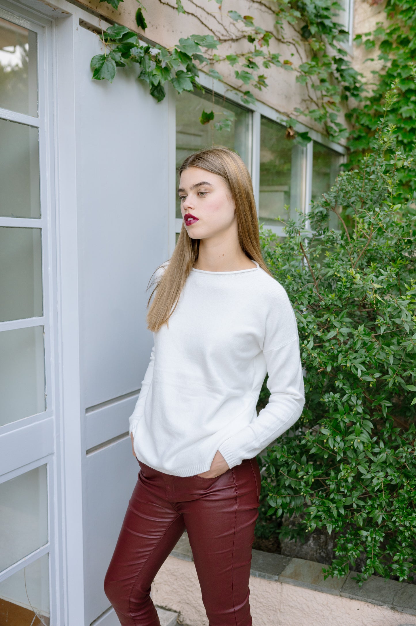 Knitted blouse
