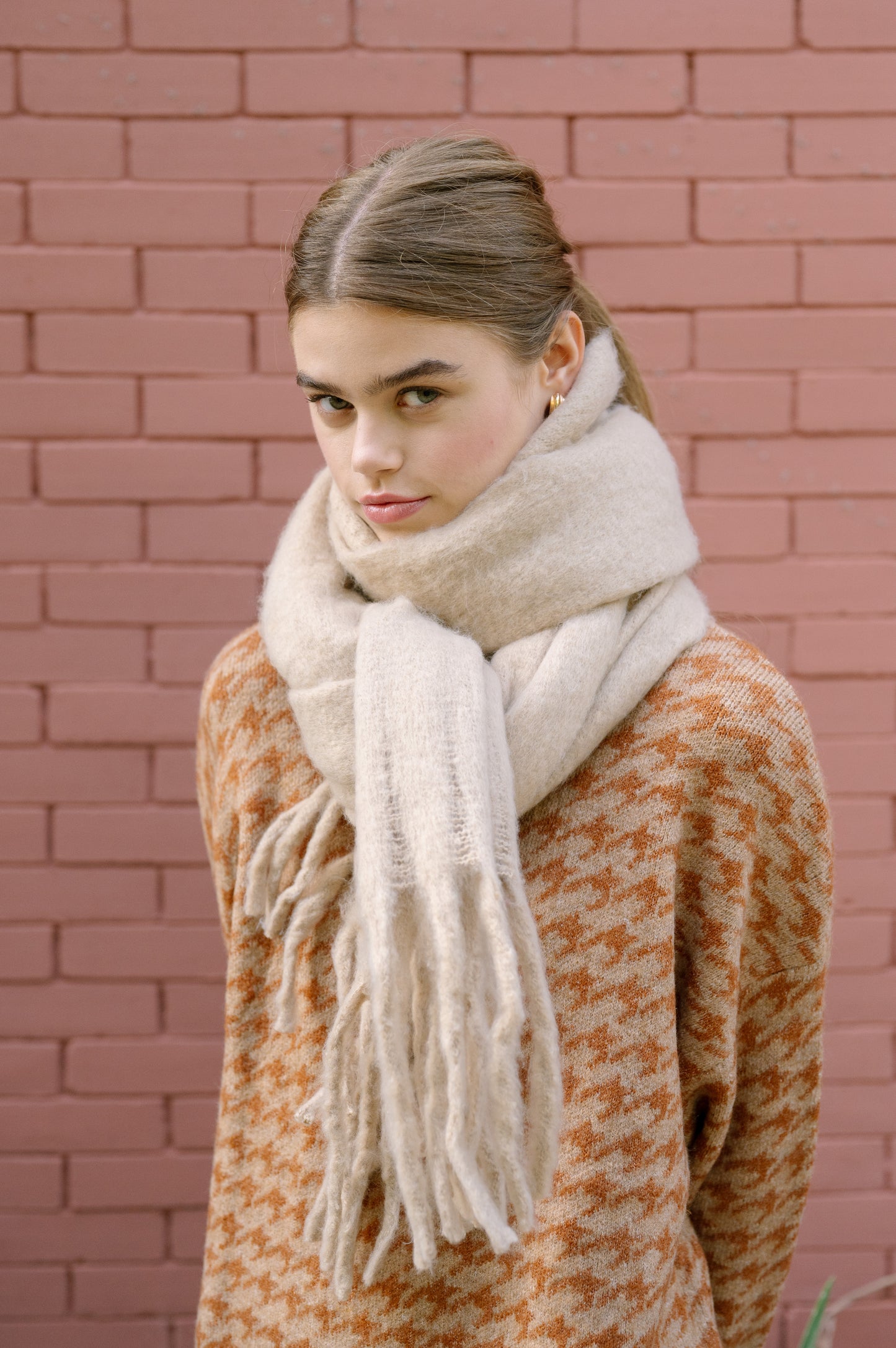 Monochrome Blanket - Scarf