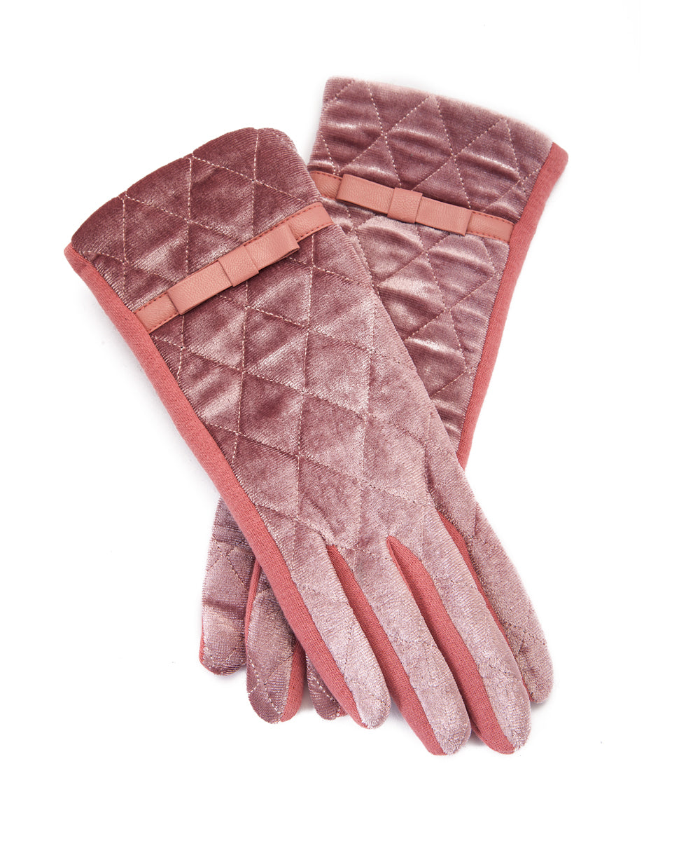 Gloves with Decorative Bow