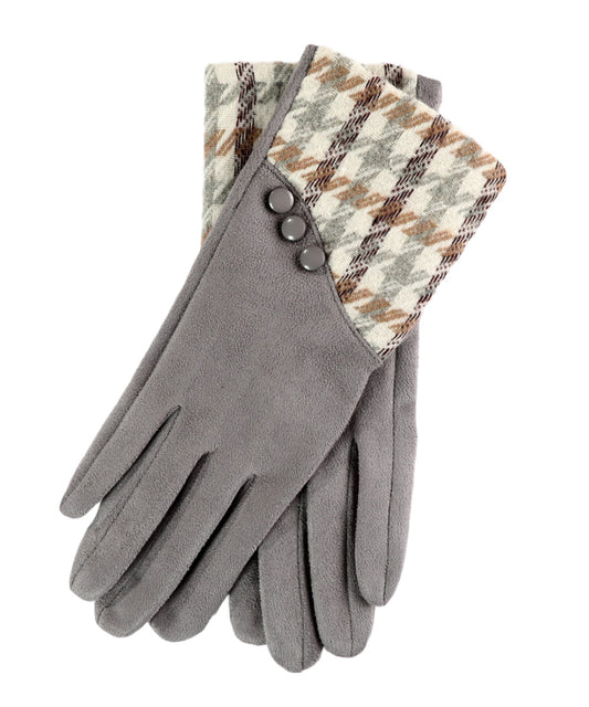 Checked Gloves Details 08000143-08