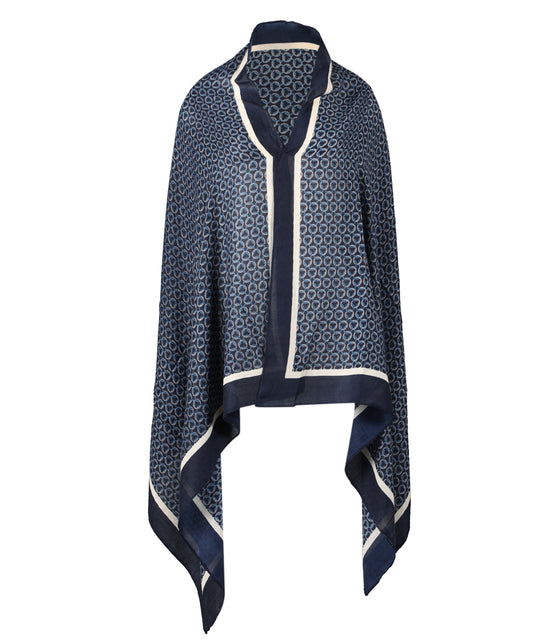 LYON WRAP - 26000372-10 - BLUE