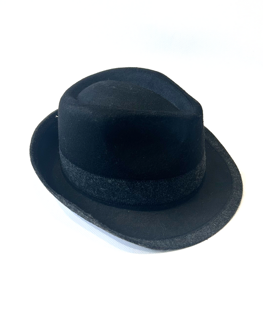 FELT HAT - 38000173-02 - BLACK