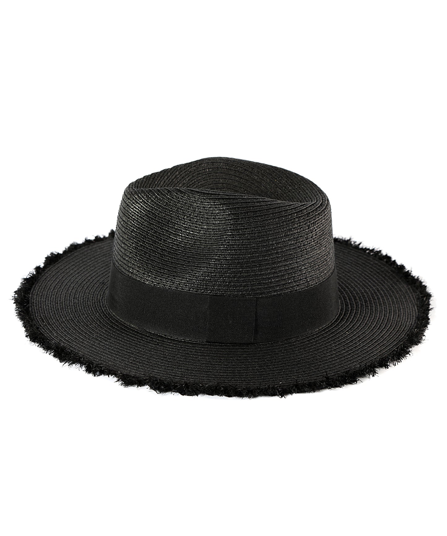 Gray Straw Hat