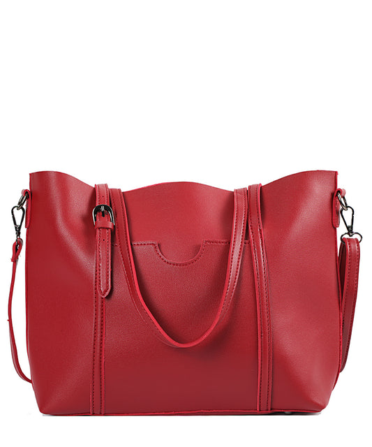 WOMEN'S SHOULDER BAG - 95000949-16 - RED
