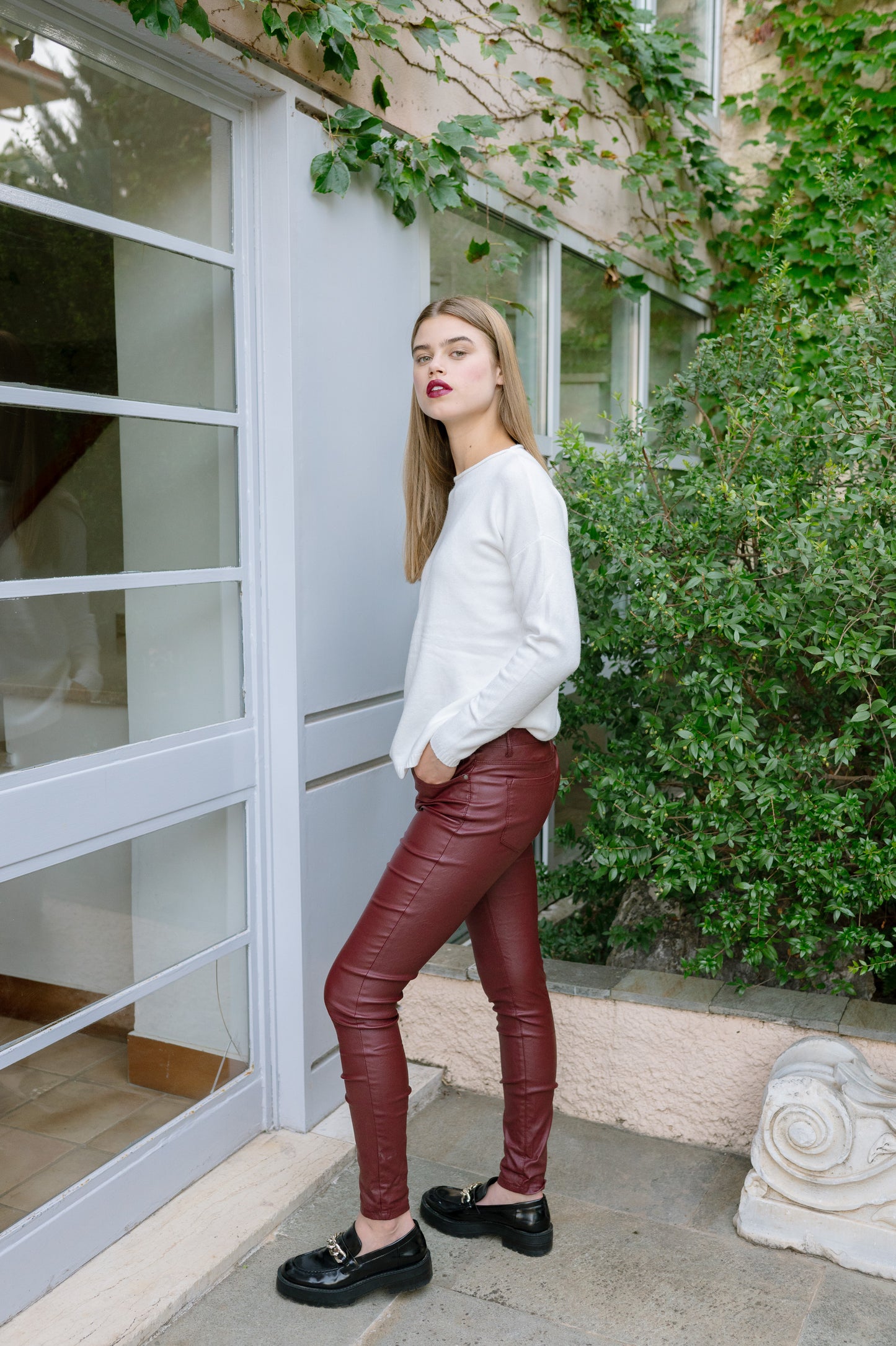 Leather pants 